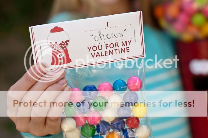 Life with Fingerprints: Homemade Valentine's Day Card; Gumballs