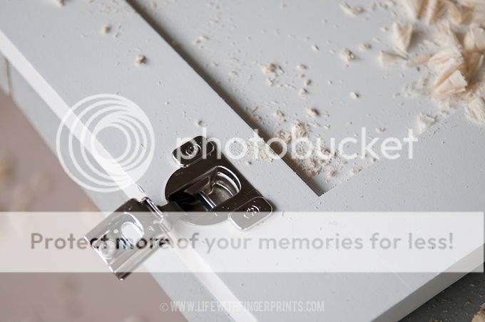 Life with Fingerprints: DIY entertainment Center, Cabinet hinges, drawer slides, drawer fronts