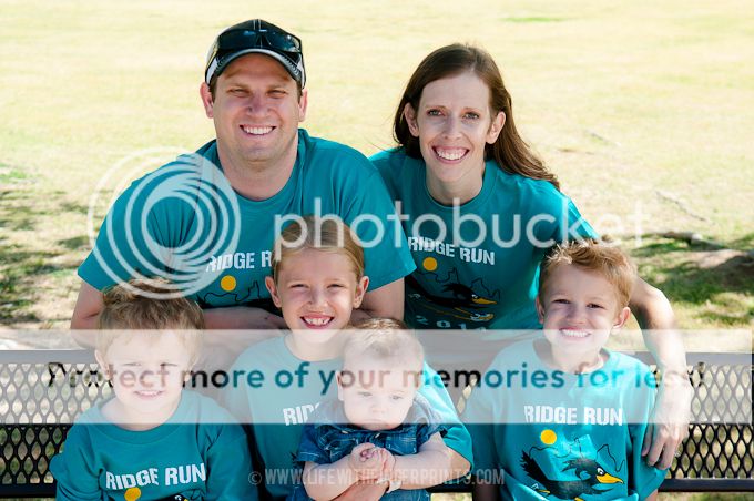 Life with Fingerprints: Ridge Run neighborhood party - nickel walk, breakfast and egg hunt