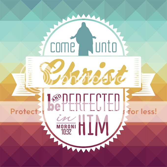 Life with Fingerprints: 2014 YW Theme - Come Unto Christ