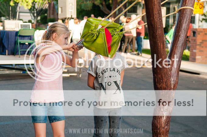 Life with Fingerprints: Rock the Block, neighborhood party