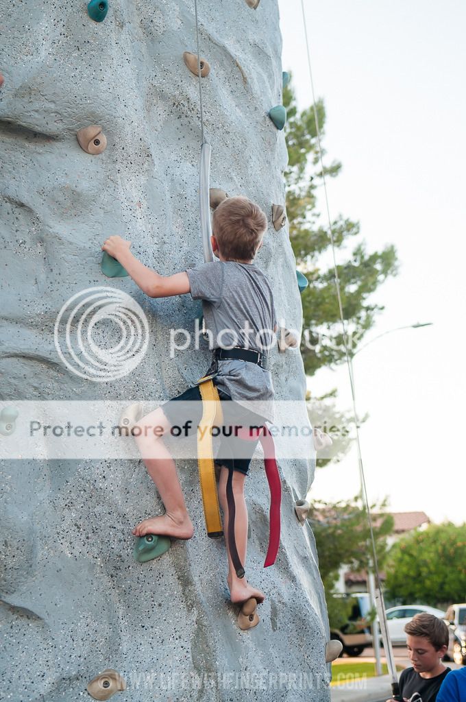 Life with Fingerprints: Rock the Block, neighborhood party